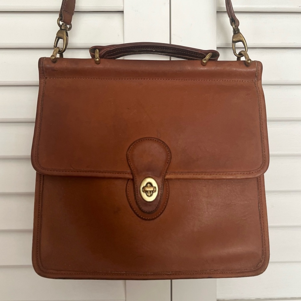COACH #9927 Vintage (1996) Willis Bag - British Tan
